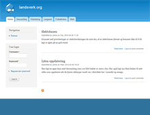 Tablet Screenshot of landsverk.org